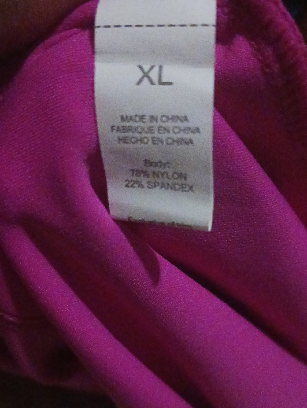 Qinsen Sleeveless Square-Neck FitnessTank Mini dress in Bright Pink Sixe Xl - Picture 7 of 7